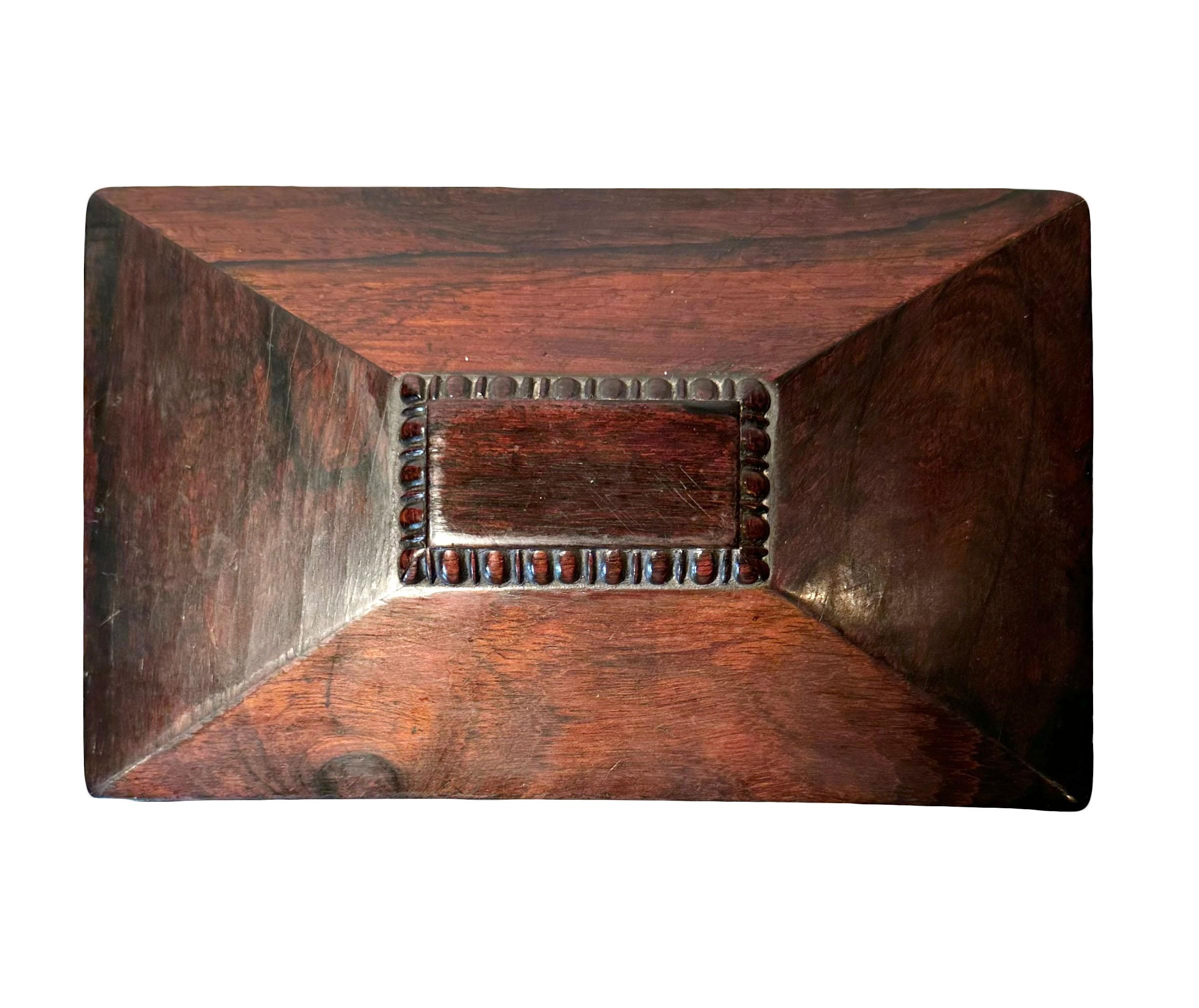English Regency Tea Caddy For Sale