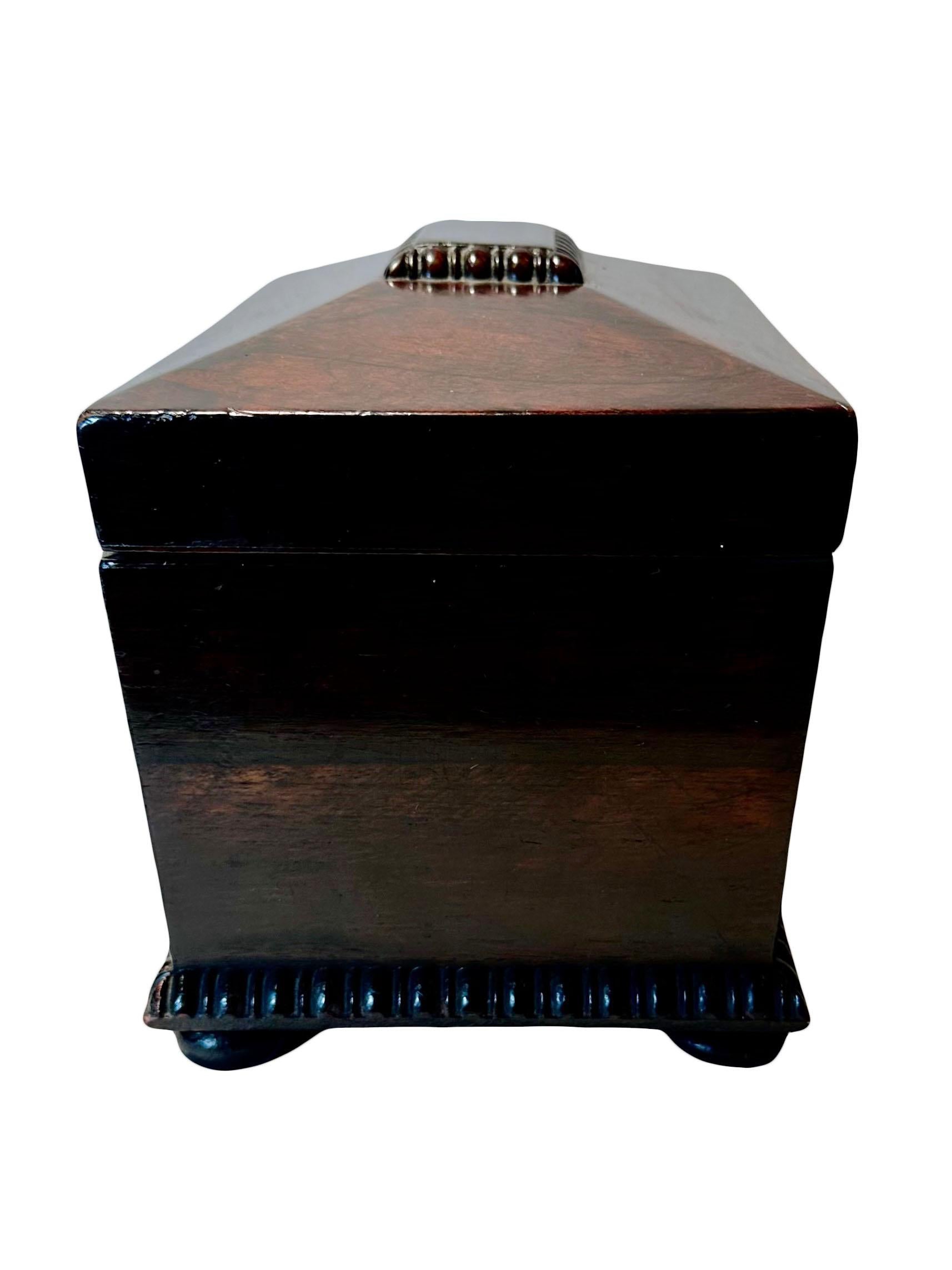 Regency Tea Caddy In Good Condition For Sale In Tampa, FL