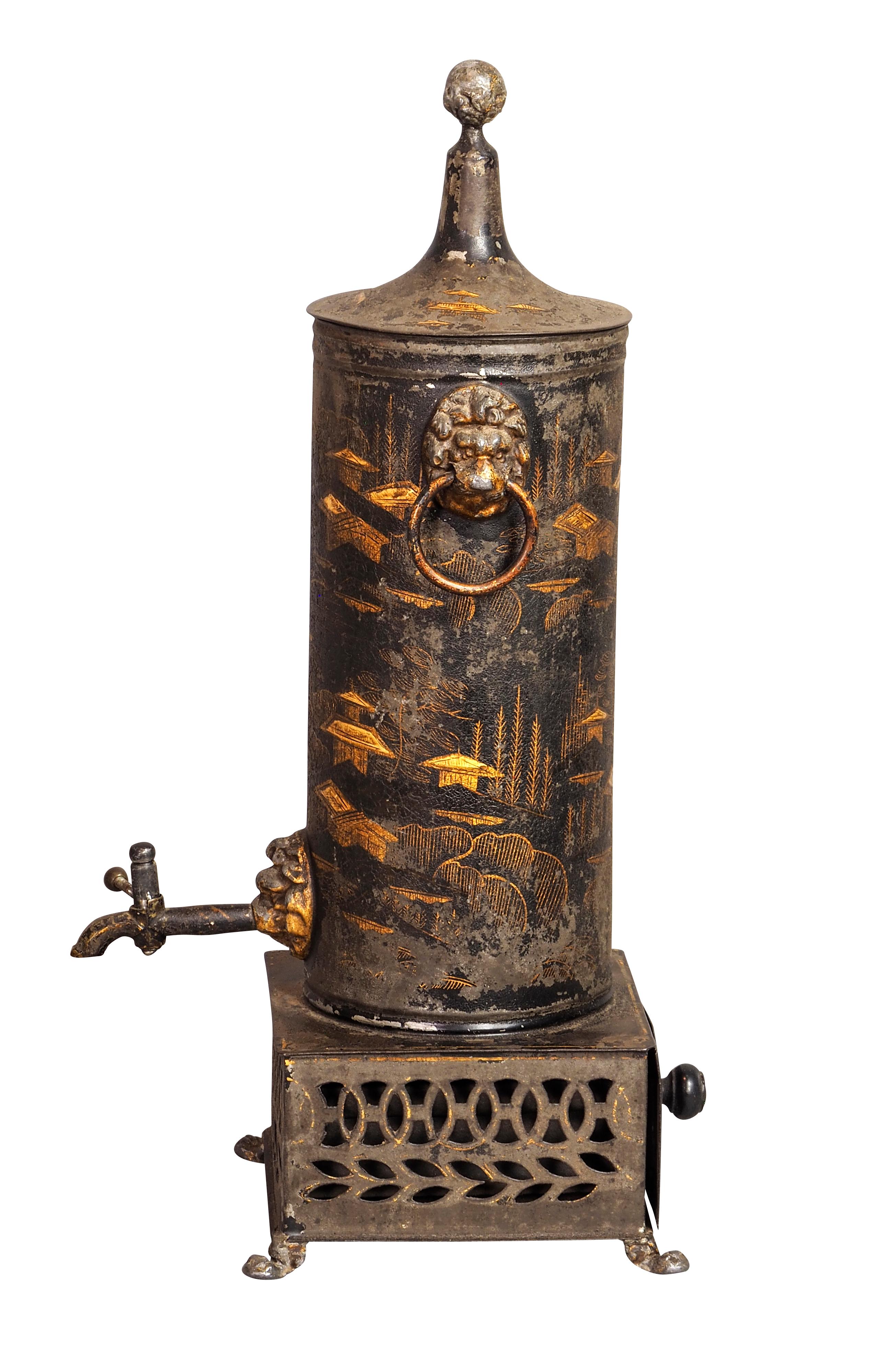 Regency Tole Hot Water Urn For Sale 1