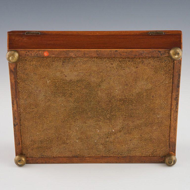 Regency Tunbridge Ware Work Box with Cubework c1825 For Sale 6