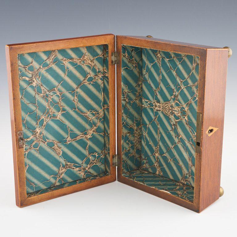 Regency Tunbridge Ware Work Box with Cubework c1825 For Sale 7