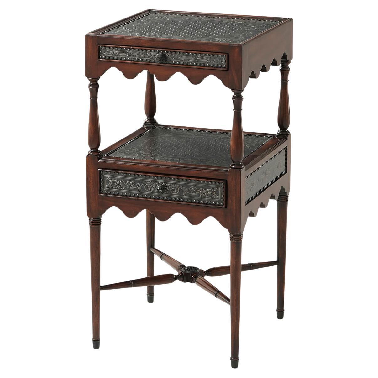 Regency Two-Tier Side Table