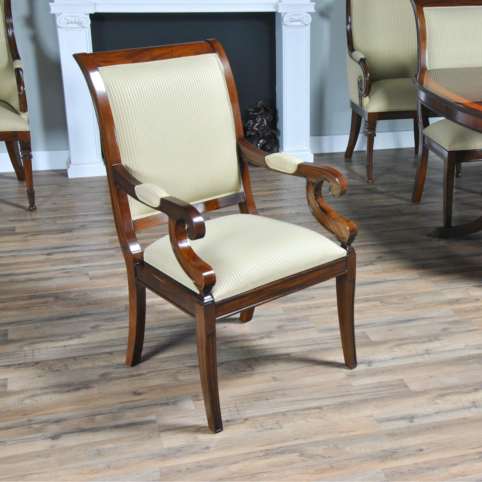 set of 10 dining chairs