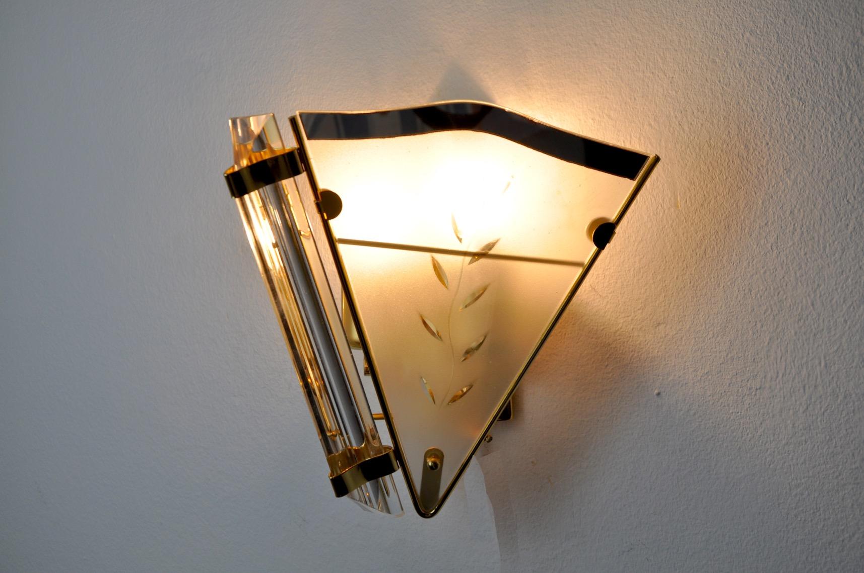 Regency Wall Lamp, Italy, 1980 In Good Condition For Sale In BARCELONA, ES