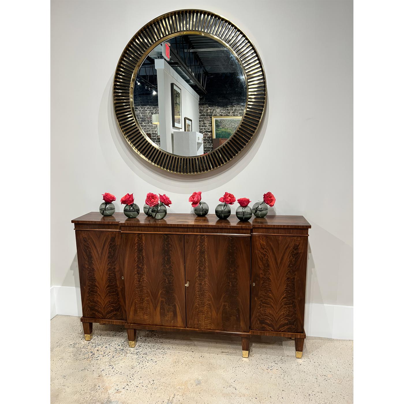 Legno Credenza Regency in noce in vendita