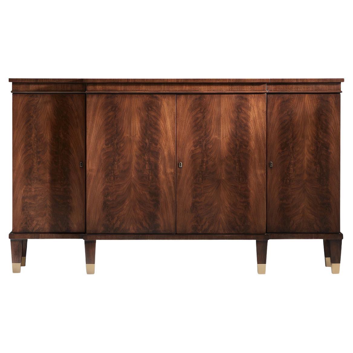 Regency Walnut Credenza