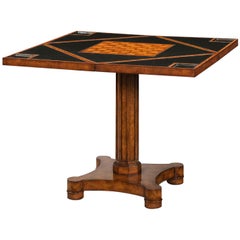 Regency Walnut Games Table