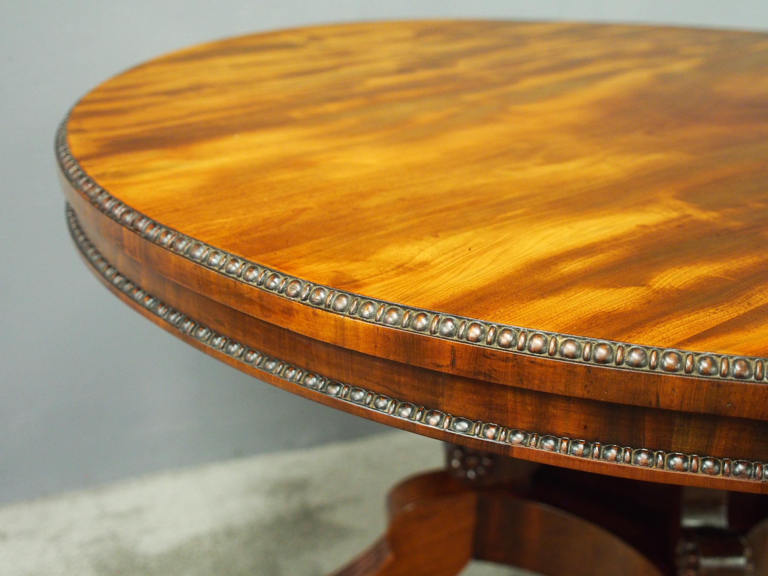 Regency William Trotter Style Mahogany Breakfast Table For Sale 6