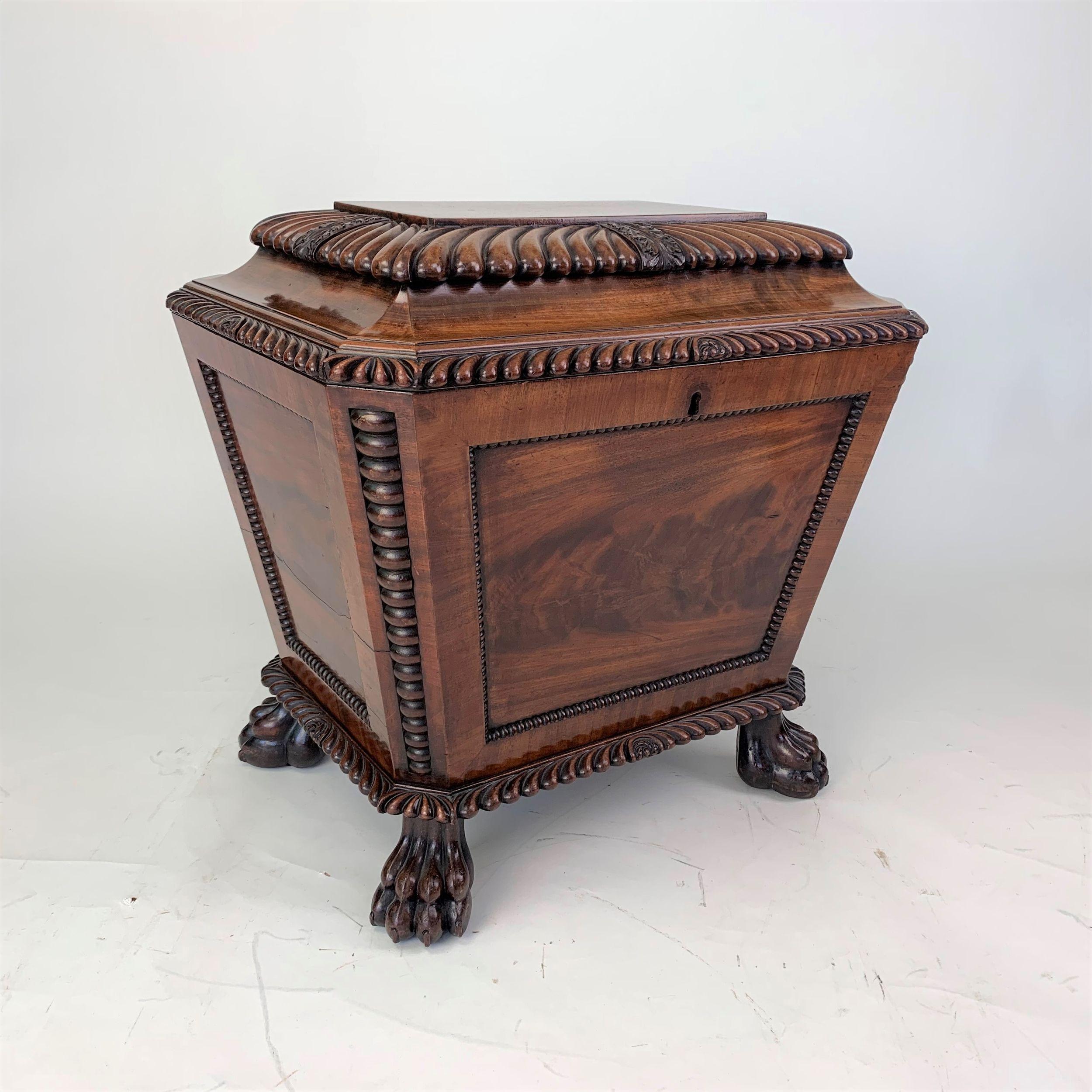 English Regency Wine Cooler/Cellarette Attributed to Gillows For Sale