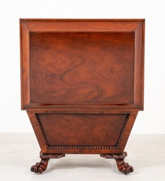 Regency Wine Cooler Sarcophagus Mahogany Chest
