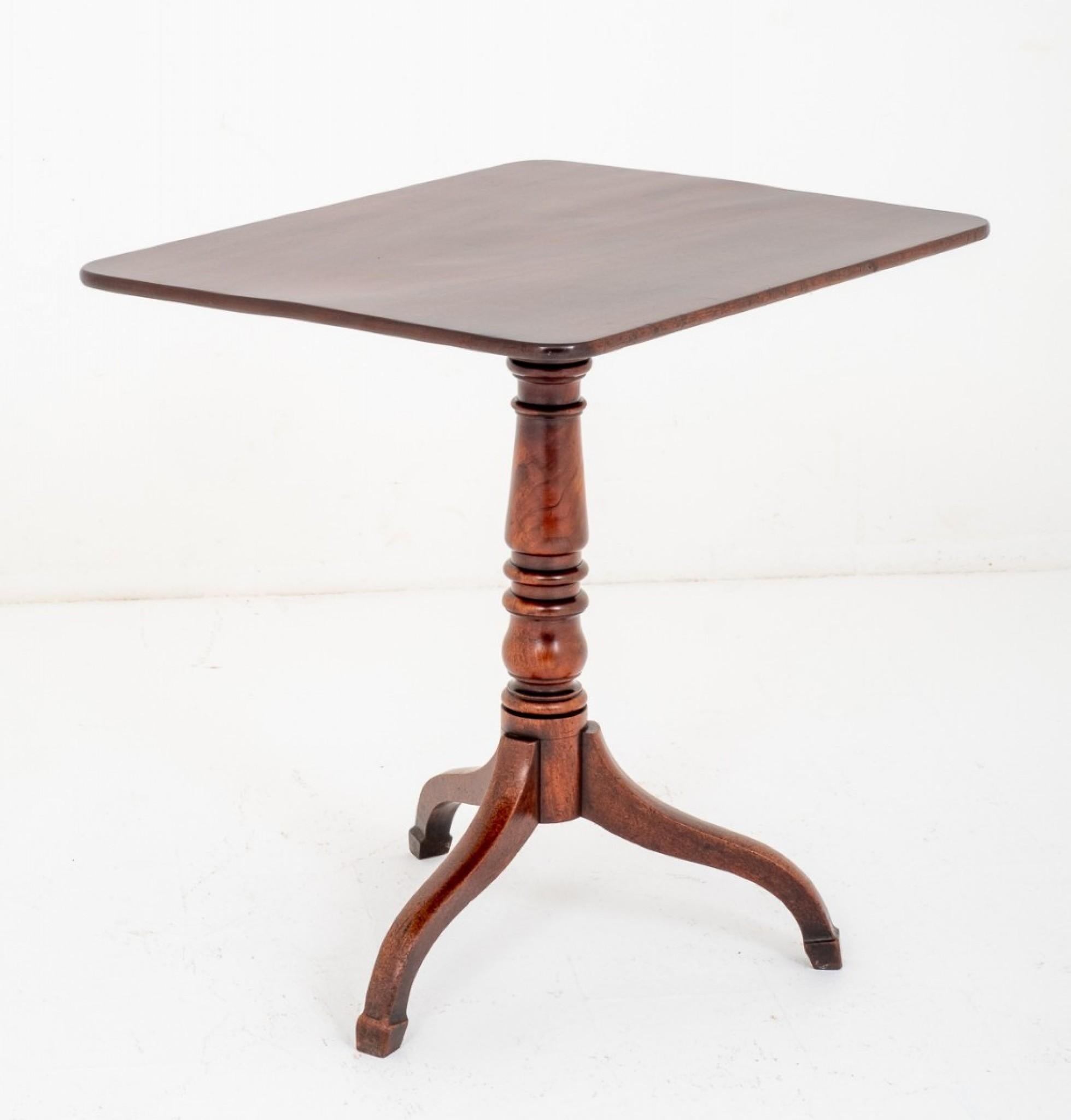 Regency Wine Table Antique Mahogany Side Tables In Good Condition In Potters Bar, GB