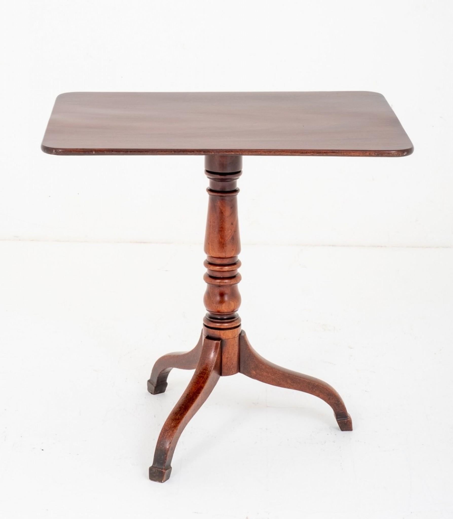 Regency Wine Table Antique Mahogany Side Tables 2