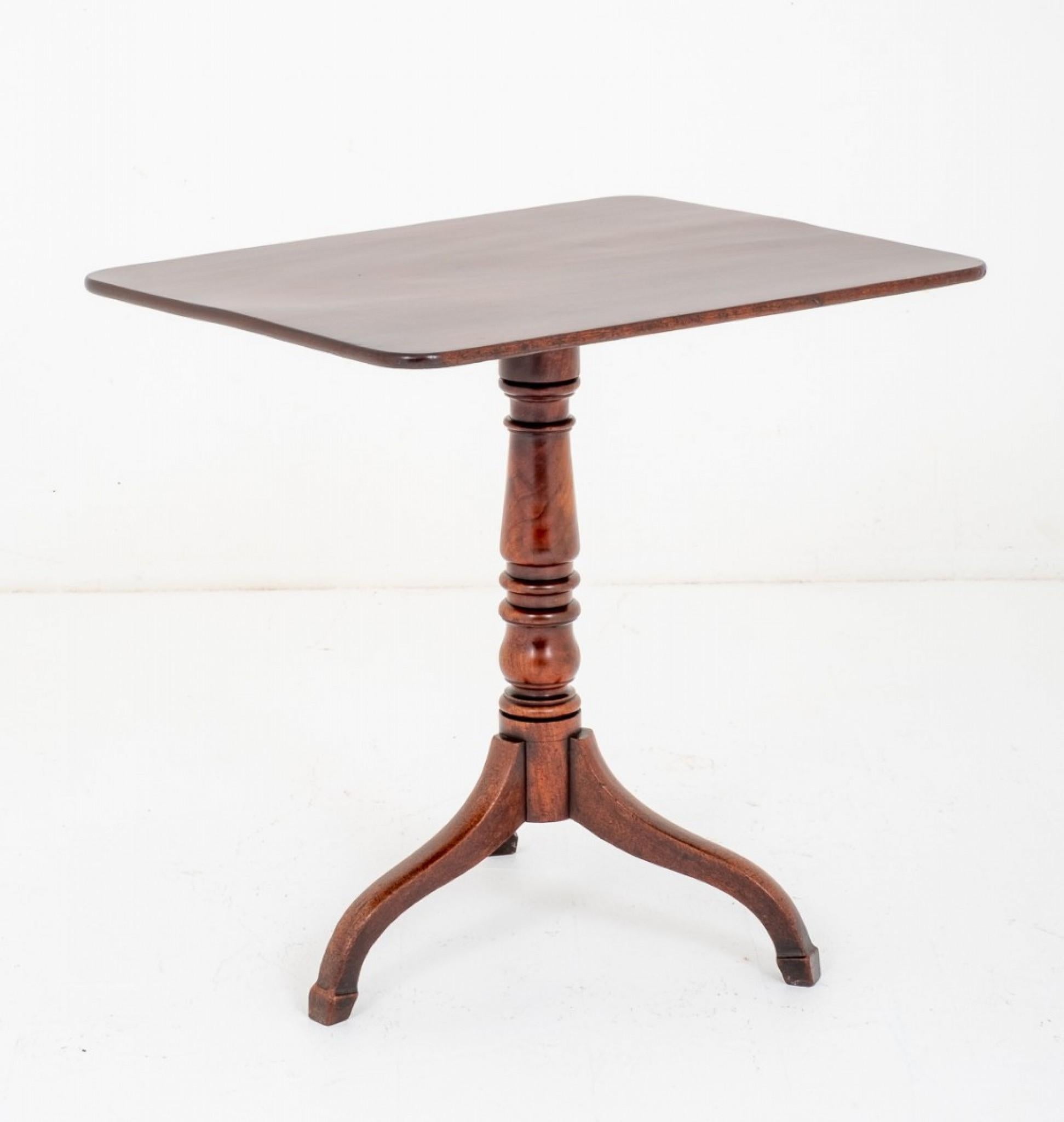 Regency Wine Table Antique Mahogany Side Tables 3