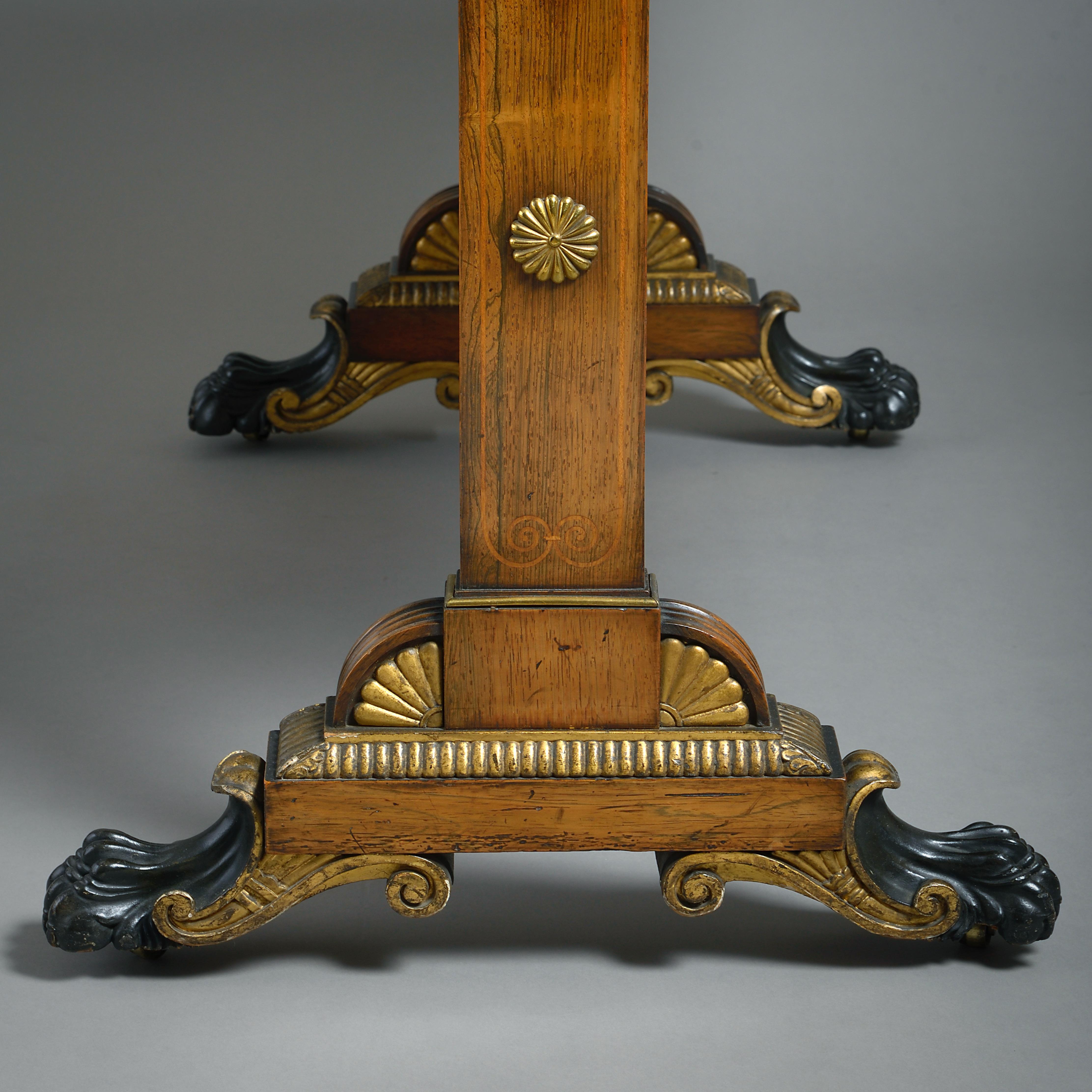Regency Writing Table For Sale 5