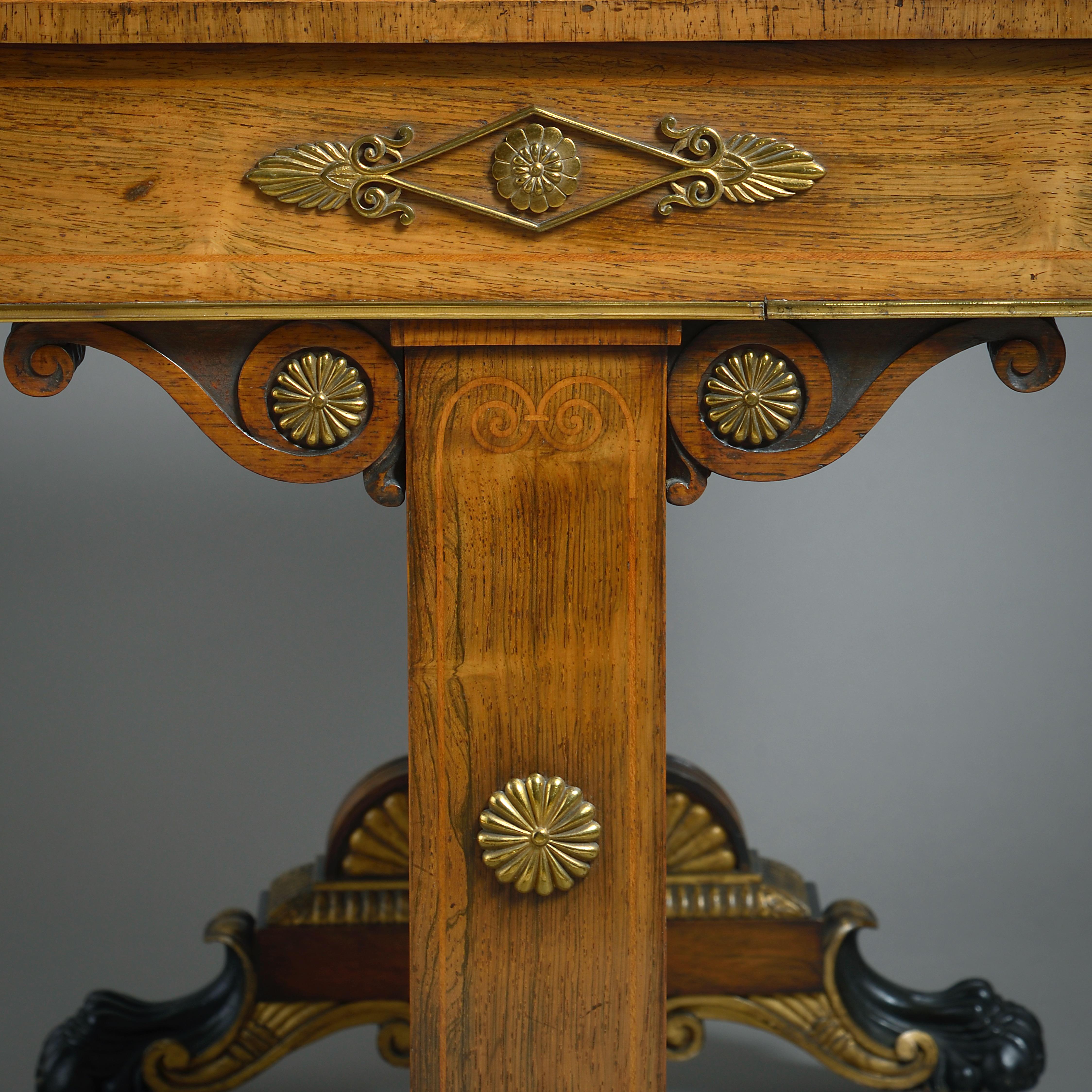 Regency Writing Table For Sale 1