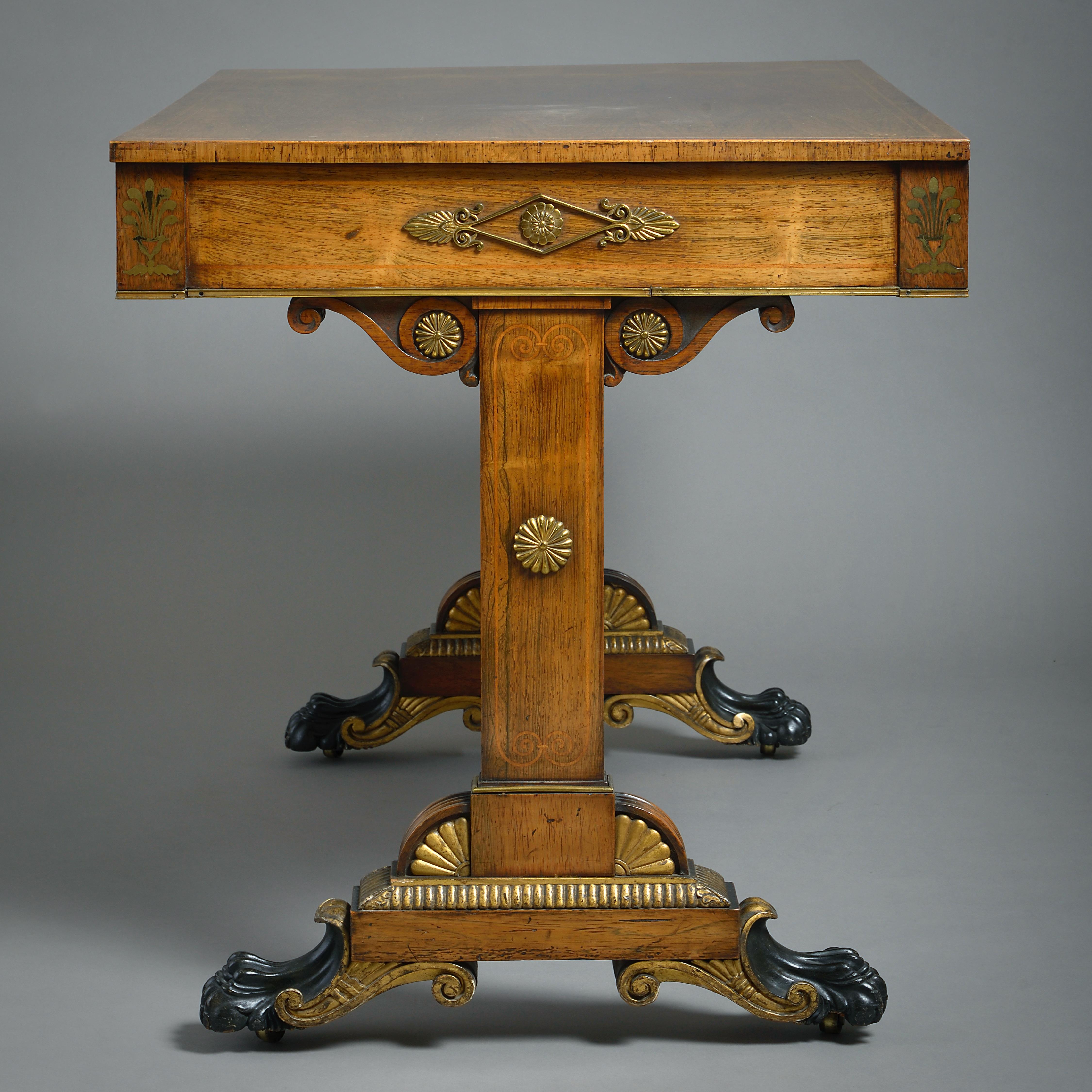 Regency Writing Table For Sale 2