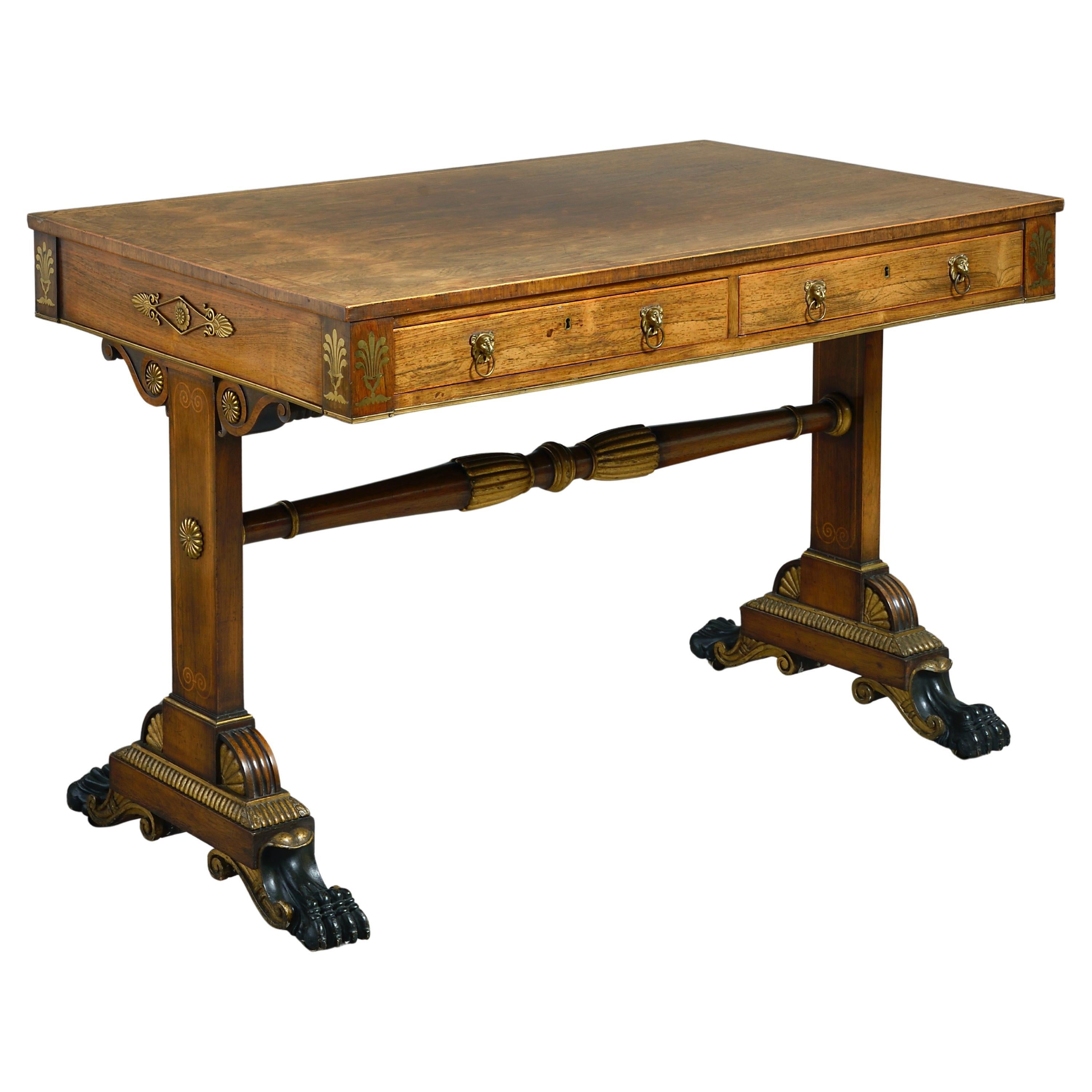 Regency Writing Table