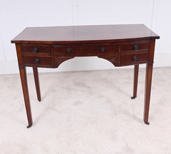 Table à écrire Regency Acajou Bureau Side Period Antique 1820