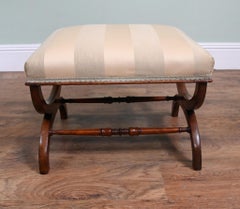 Regency X Framed Stool Seat 1880
