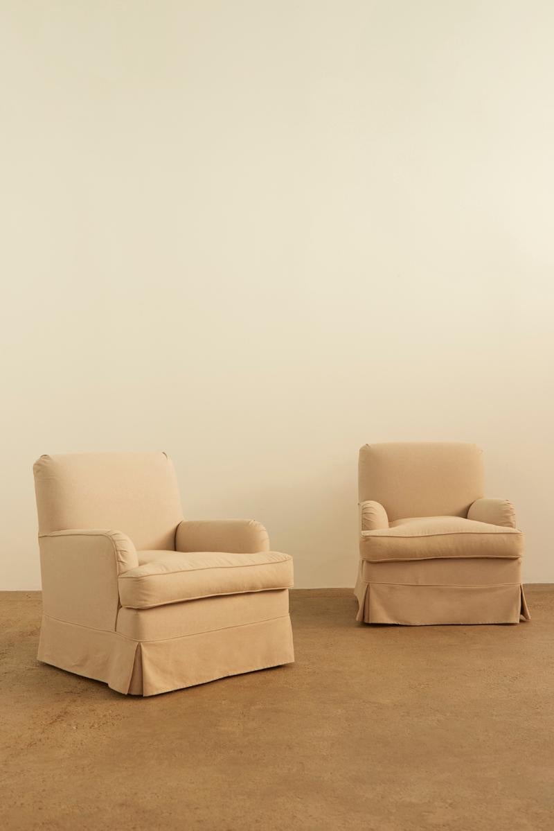 Italian Regent Armchairs by De Padova