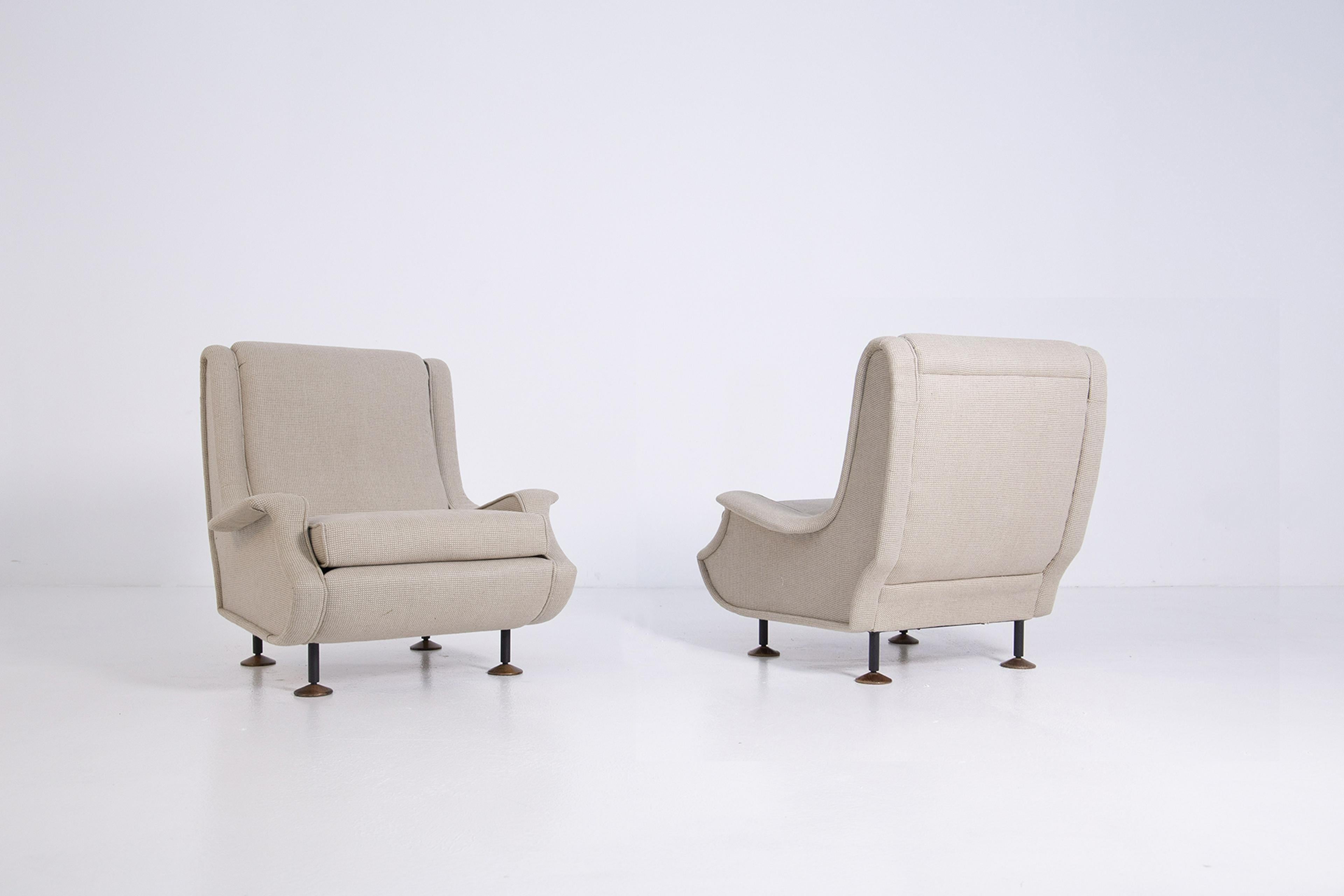Regent armchairs by Marco Zanuso, Arflex, Italy, 1960's

Designed in 1960 by Marco Zanuso, the Regent is less well known than his classic 