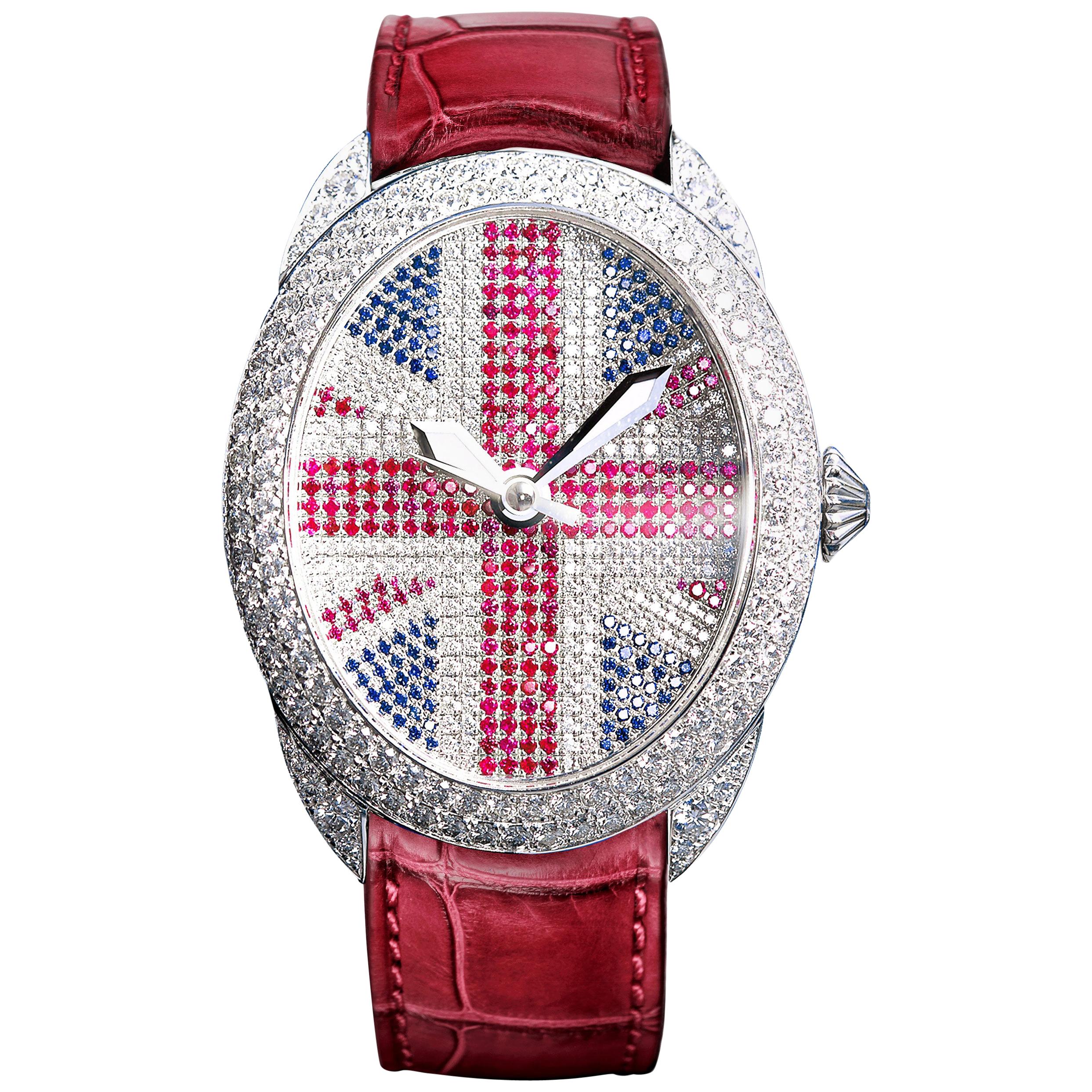 Regent Brexit 4047 Luxury Diamond Watch for Men, Stainless Steel For Sale