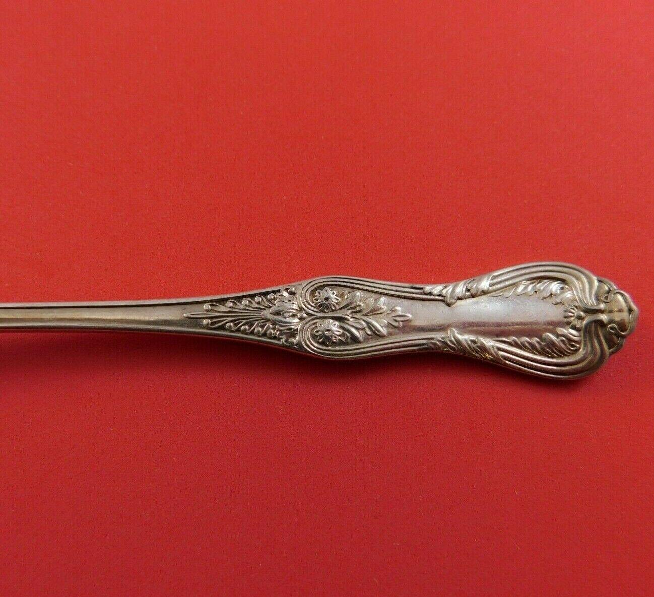 Silver plate cocktail fork 6