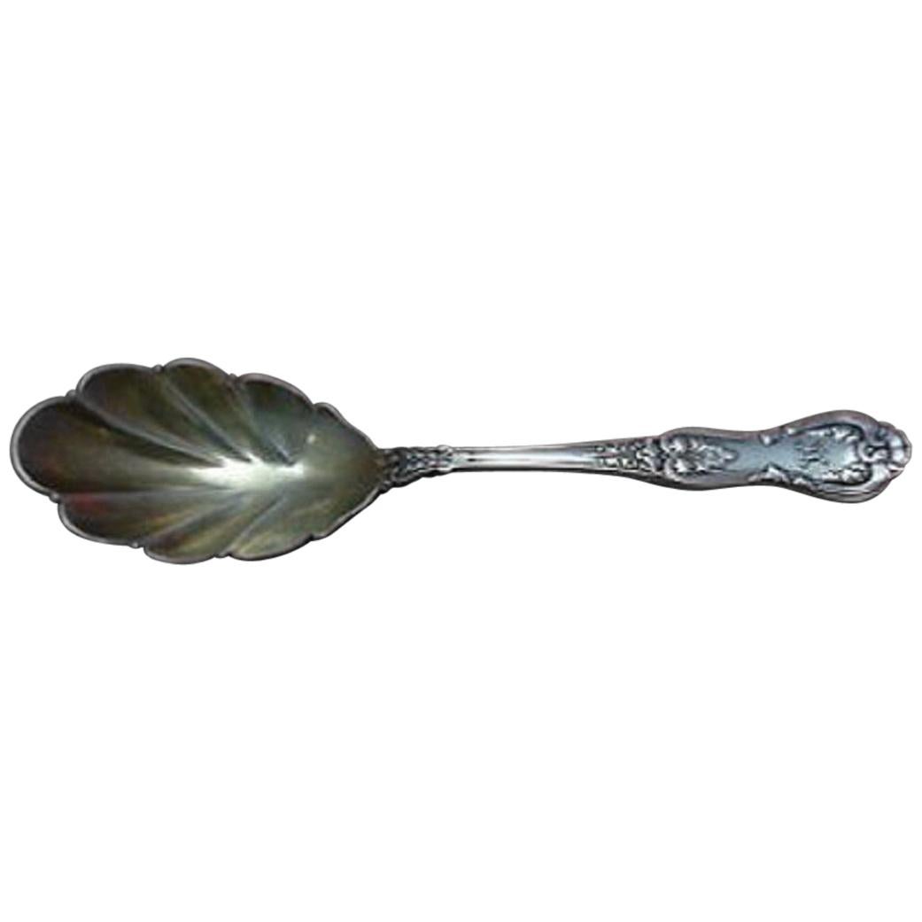 Regent by Tiffany & Co. Silver Plate Sugar Spoon Shell Gold Washed