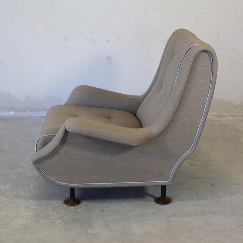 Modern Regent Lounge Chair by Marco Zanuso, 1960 For Sale