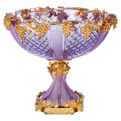 Reggia Doria grape alexandrite vase