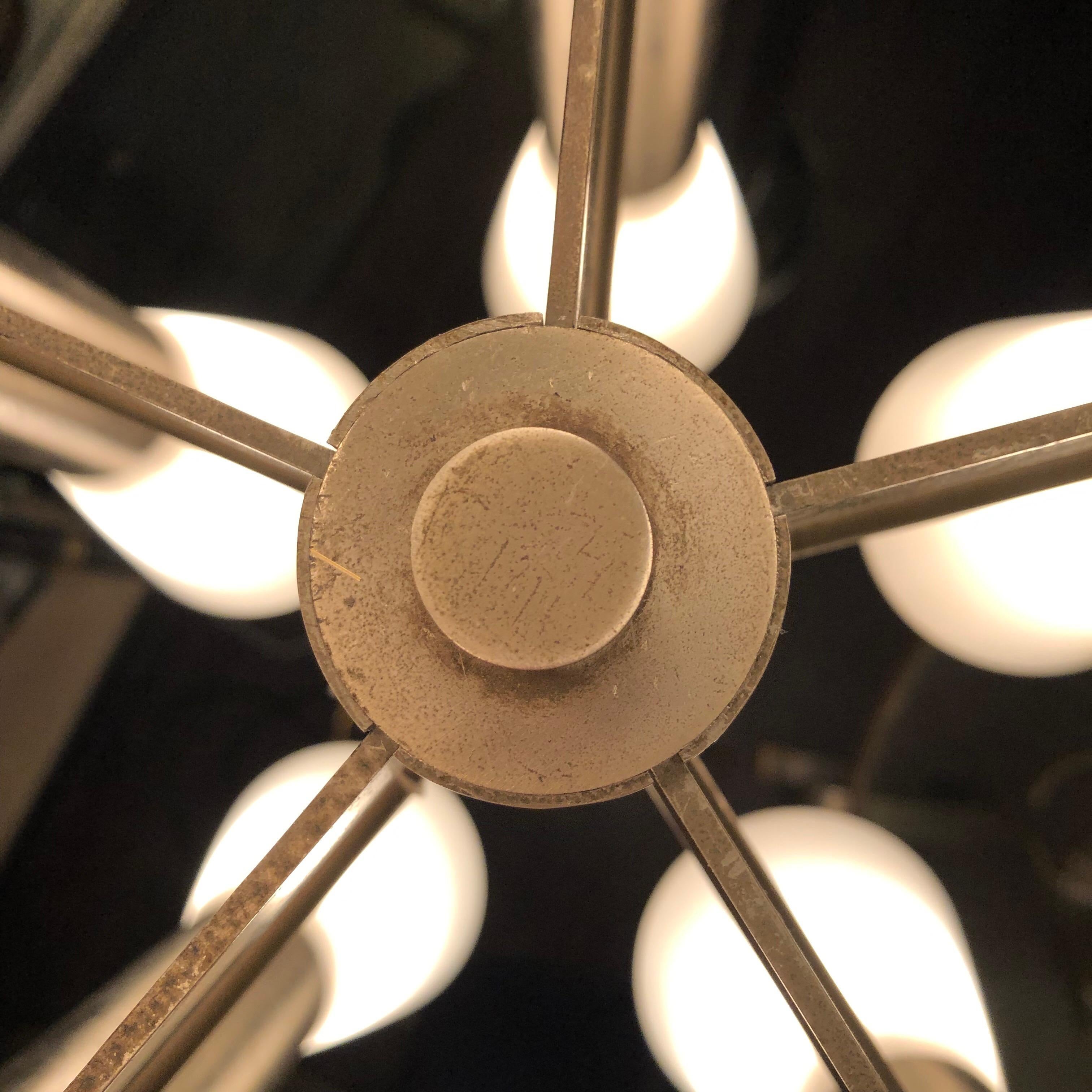 Reggiani 10 Armed Floor Lamp In Good Condition In London, GB