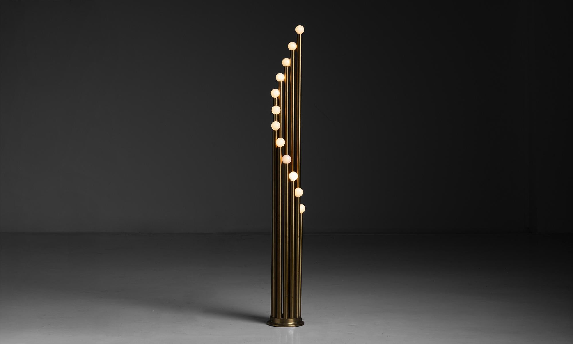 Italy, 1975
Manufactured by Reggiani Illuminazione.
7.5”dia x 62.5”h
$ 4800