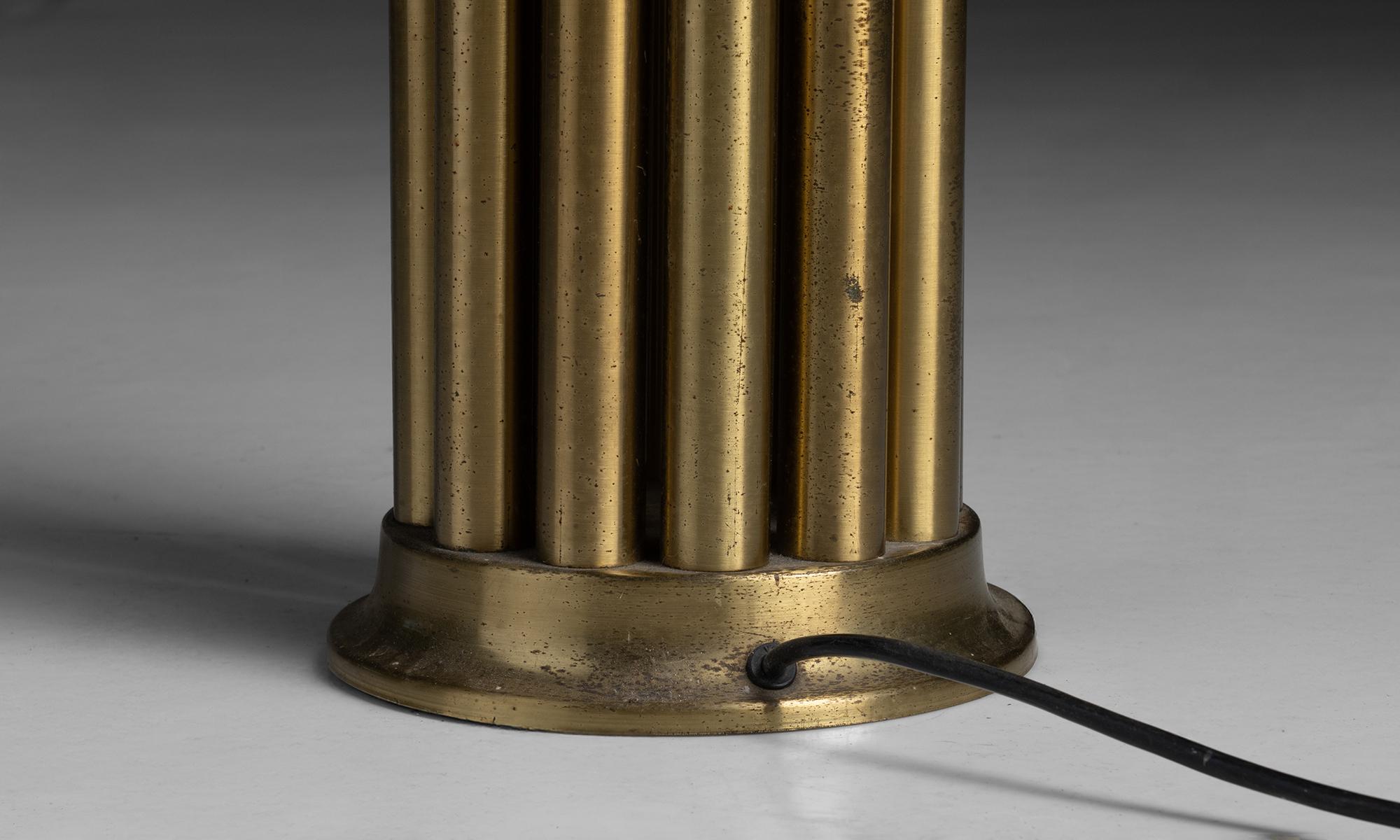 Reggiani Brass Floor Lamp, Italy circa 1975 3