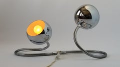Reggiani - Serpent extra long  Le sol ou la table  Lampe  Italie, années 1960