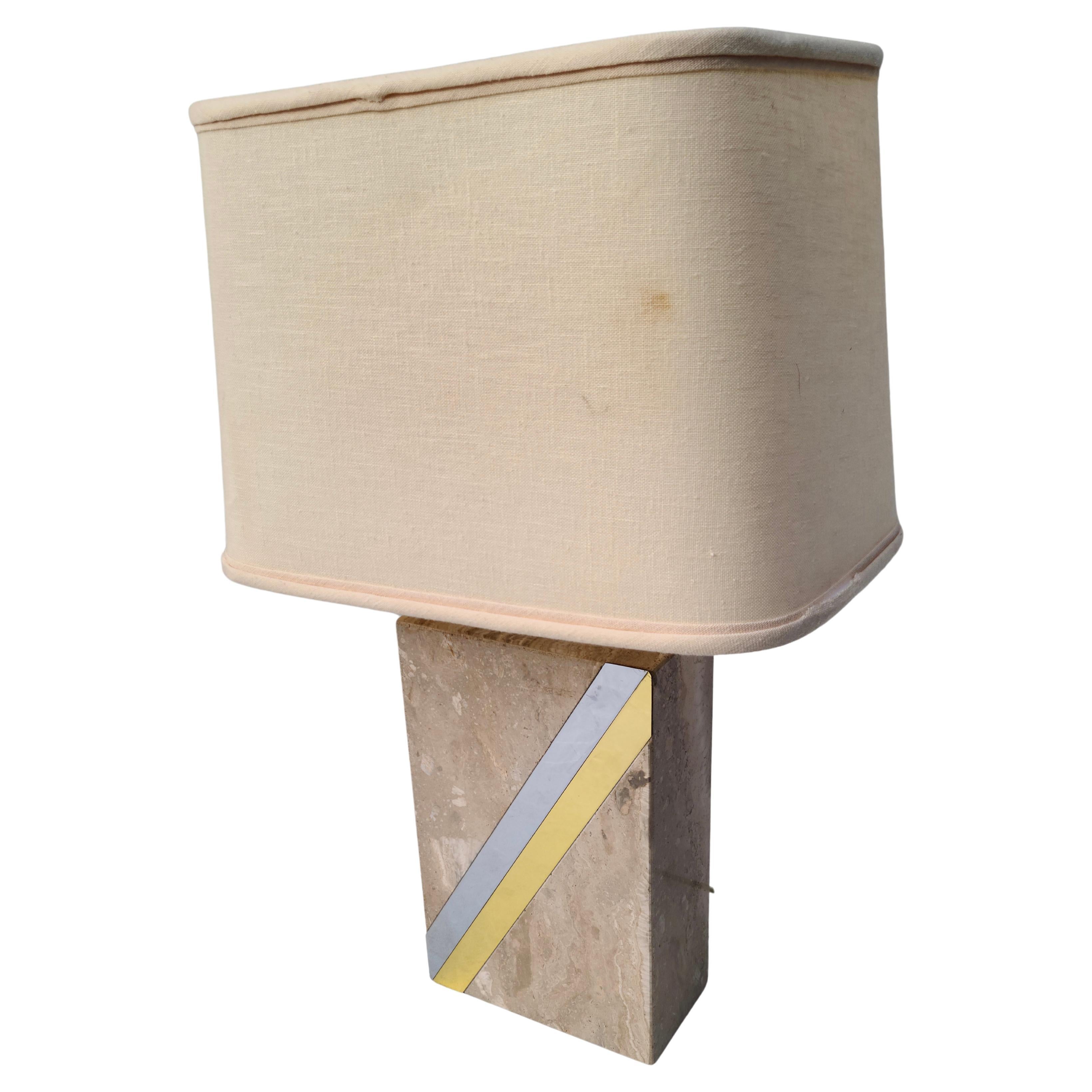Brass Reggiani for Raymor Table Lamp For Sale