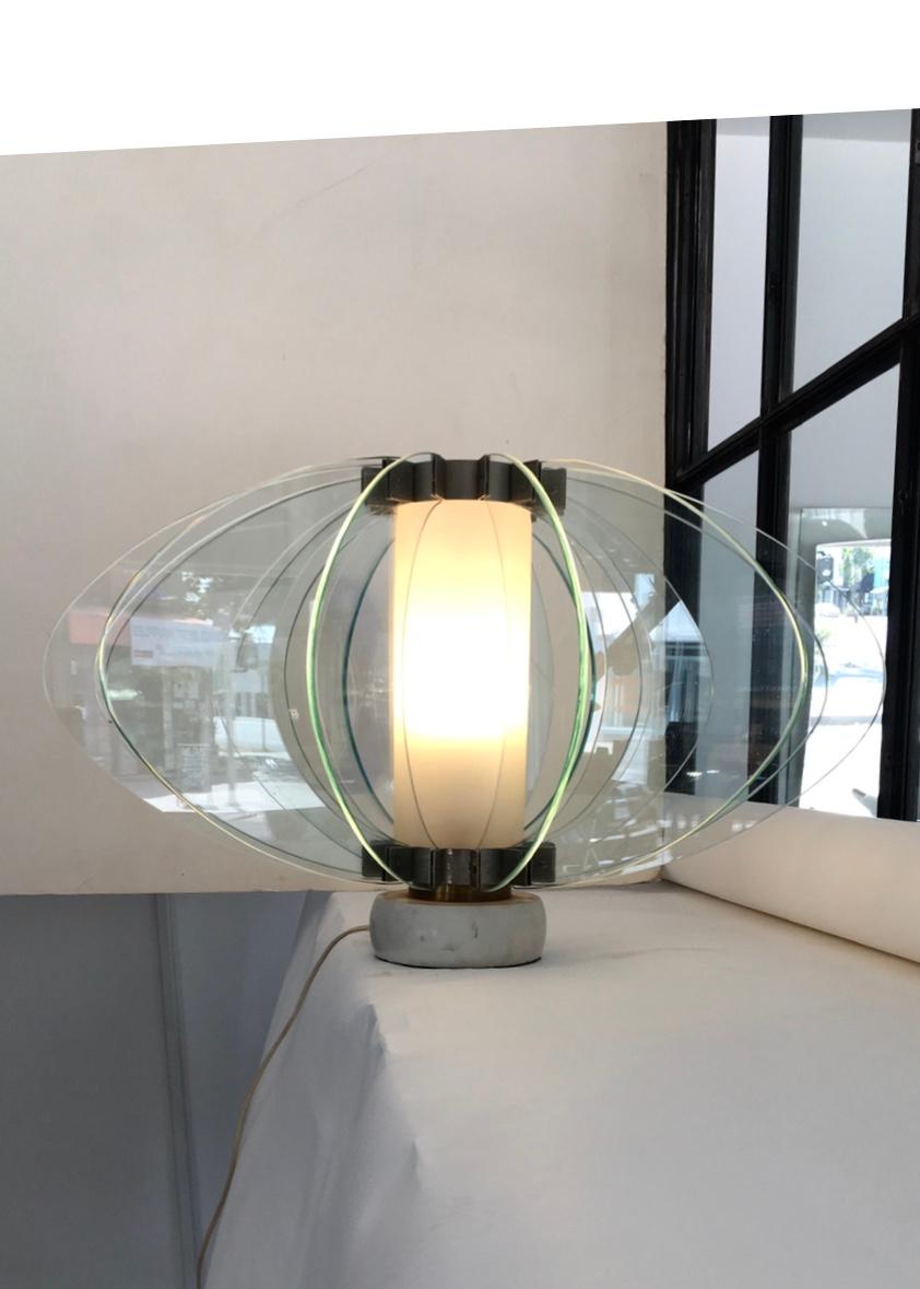Mid-Century Modern Reggiani Italian Table Lamp