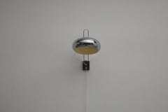 Verchromte Wandleuchte im "Reggiani"-Stil mit pilzförmigem Schirm von Van Doorn Verlichting