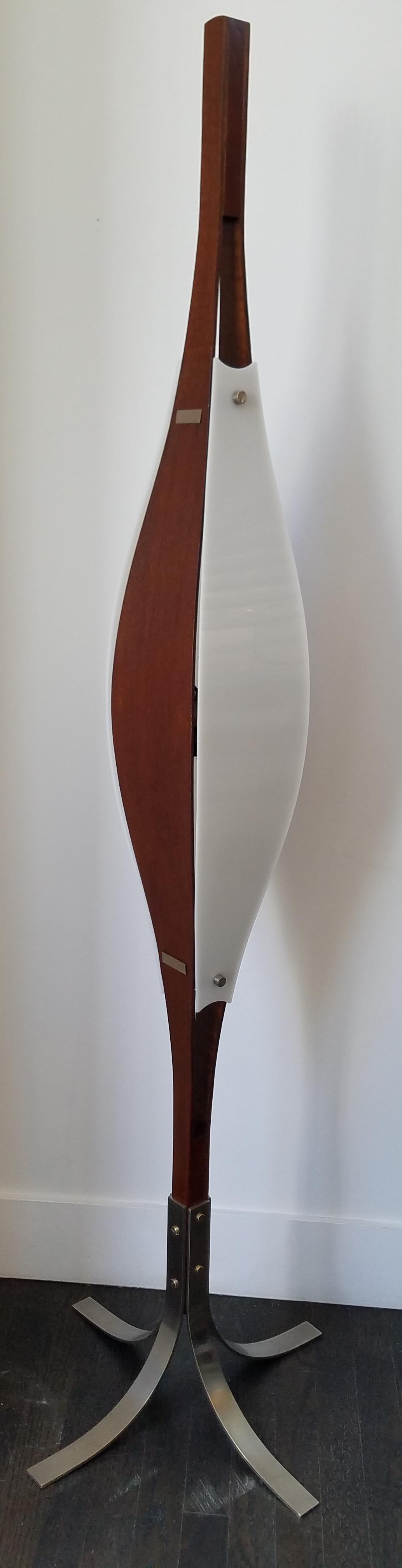 Mid-Century Modern Reggiani Tall Floor Lamp