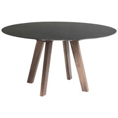 "Regia II" Contemporary Round Table, Granite