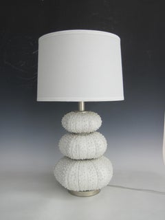 Stacked Sea Urchin Table Lamp Attributed to Regina Andrews