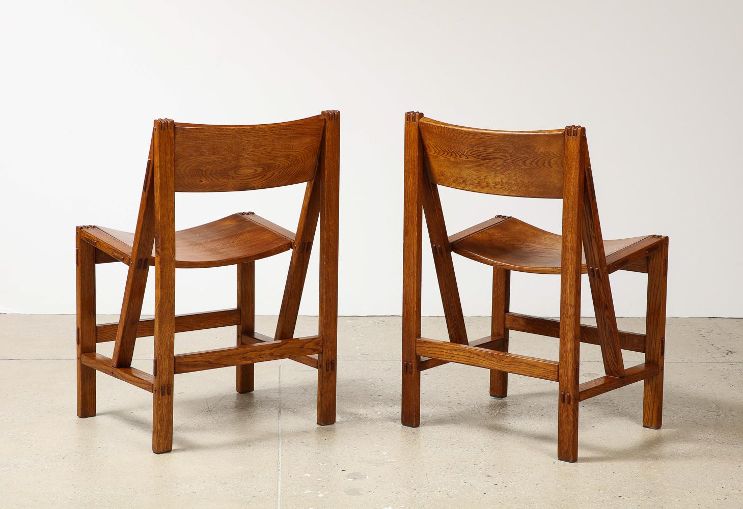 Late 20th Century Regina Chairs by Giuseppe Rivadossi For Sale