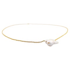 Regina Gambatesa 71 cm Yellow Gold Rolò Chain