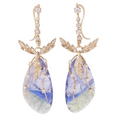 Regina Gambatesa Fly Tanzanite earrings