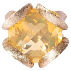 Regina Gambatesa Fairy Ring in Glitter Gold and Mexican Opal