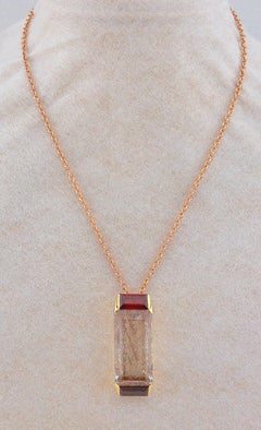 Regina Gambatesa Rutilated Quartz Necklace