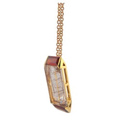 Regina Gambatesa Rutilated Quartz Necklace