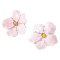 Regina Gambatesa Boucles d'oreilles fleur de coquillages