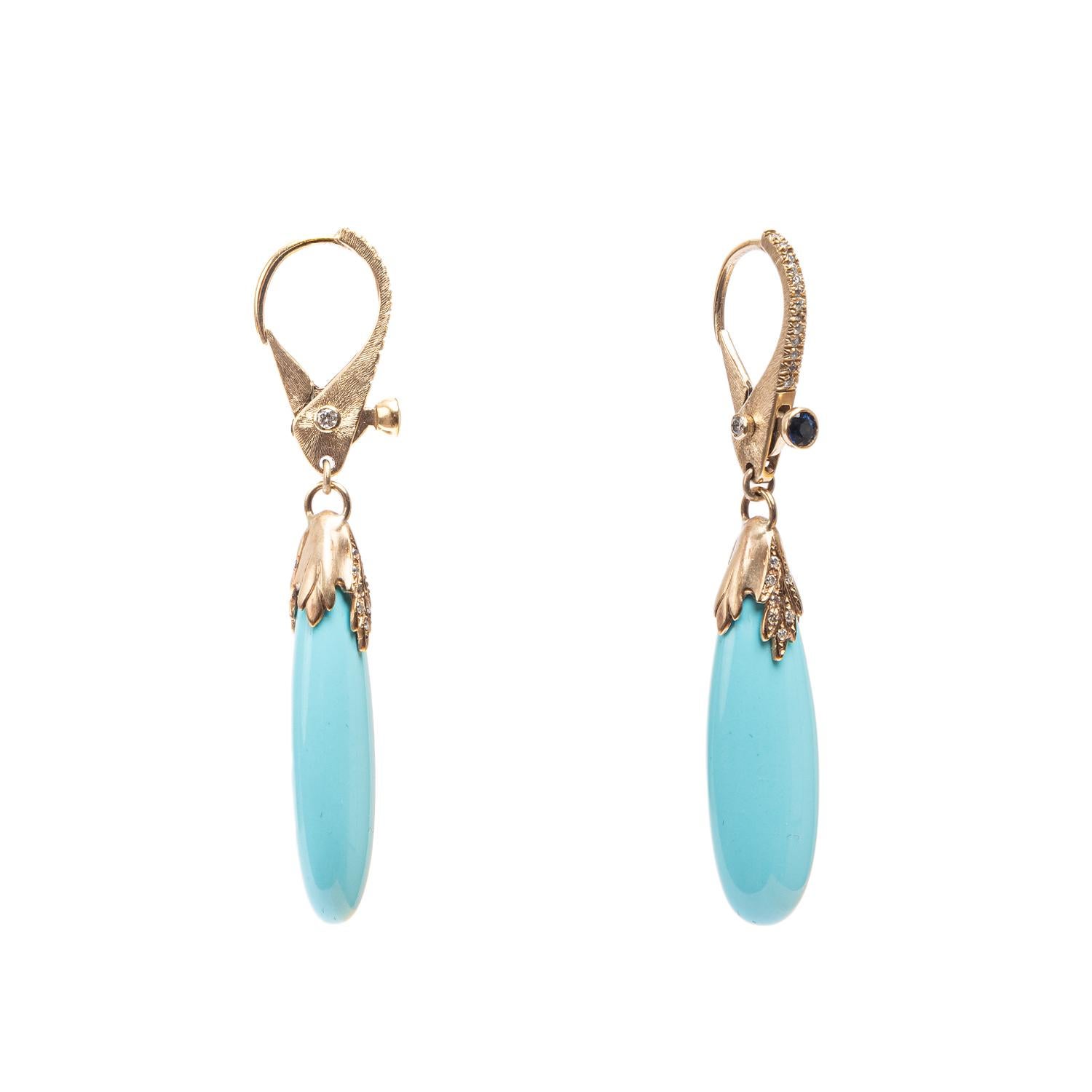 Snap Hook Earrings by Regina Gambatesa at Second Petale Gallery

About the Gemstones :

Gold 18kt, grey gold
Diamonds ct 0,36

ABOUT the CREATOR
REGINA GAMBATESA: AN ARTIST OF SPIRIT AND FORM
Regina Gambatesa is a jewelry artist who strives to