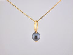 Regina Gambatesa Pendentif perle de Tahiti