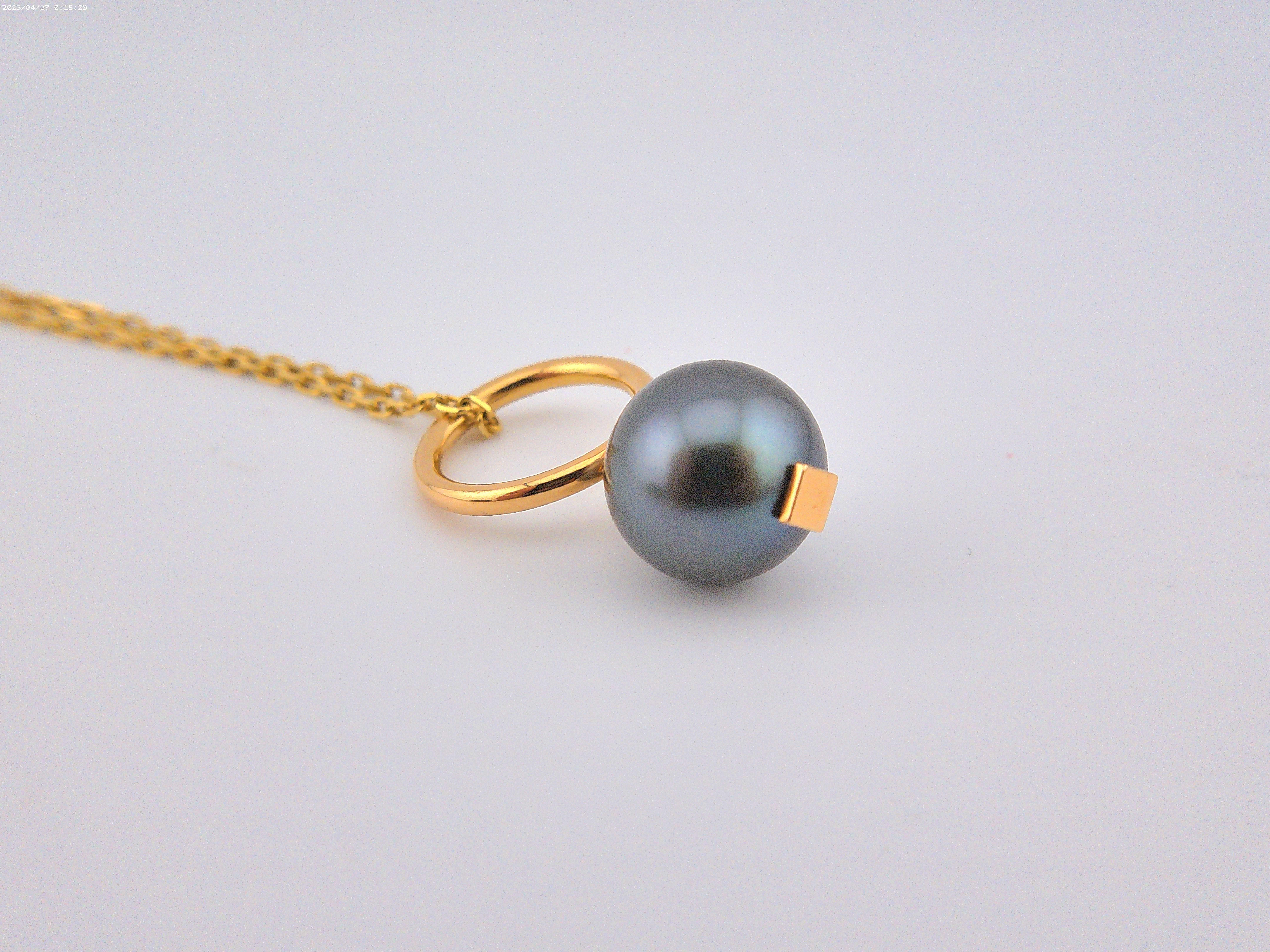 Contemporary Regina Gambatesa Tahiti Pearl Pendant For Sale